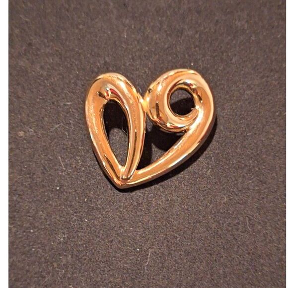 Givenchy Ladies Open Heart Brooch Pin - Picture 3 of 10